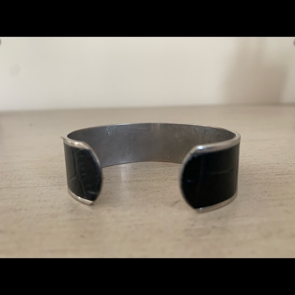 Stackable southwest silver bangle bracelets - Picture 7 of 10